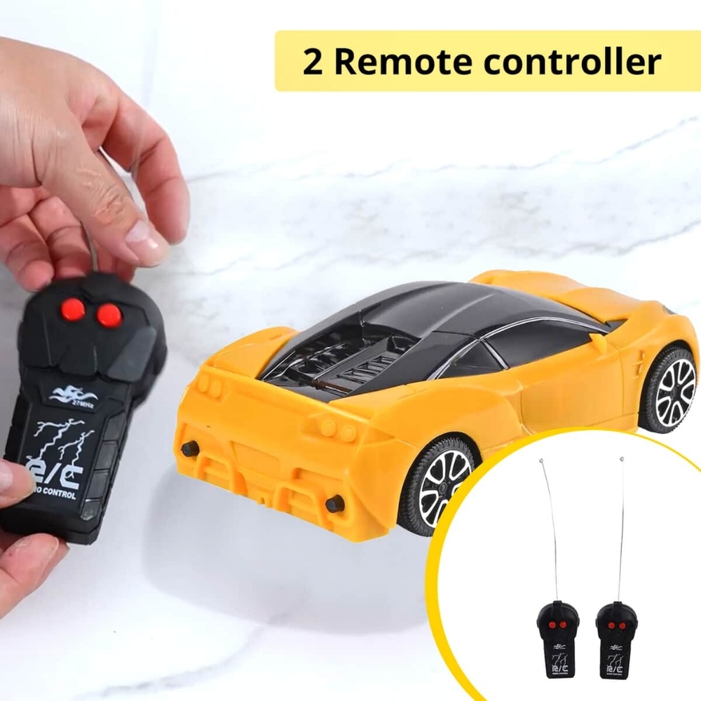 - Remote Control Simulation Model RC Yellowish Orange Car - Picture 5 of 9